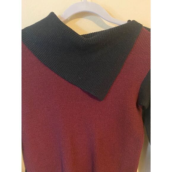 Vince Camuto two-tone block sweater - Picture 3 of 5